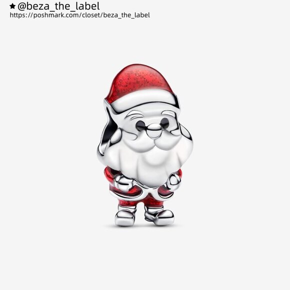 Pandora Playful Santa Charm|Pendant - Picture 1 of 2